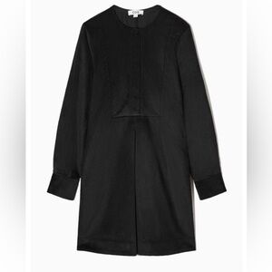 COS NWT Dark Charcoal Corduroy Mini Dress